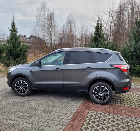 Ford Kuga cena 75000 przebieg: 43050, rok produkcji 2018 z Częstochowa małe 92